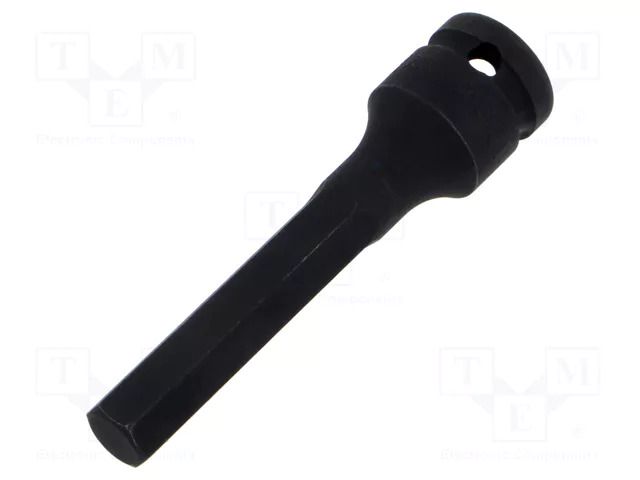 Socket; hex key,socket spanner,impact; HEX 12mm; 1/2" KING TONY KT-406512M