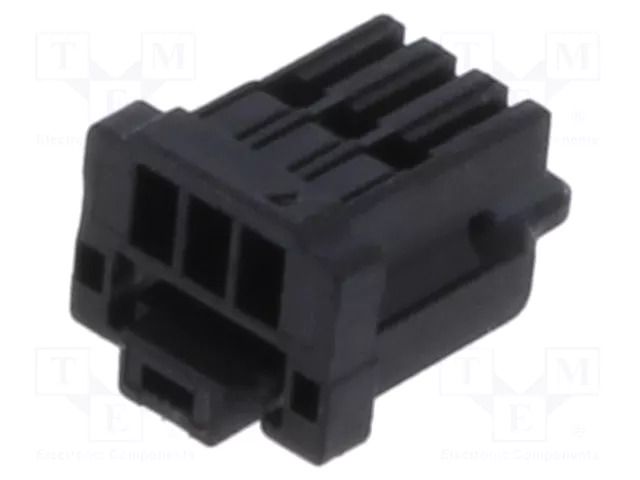Connector: wire-board; plug; female; KW30; 1A; PIN: 3; crimped; 1mm HIROSE KW30-3P-1C-800
