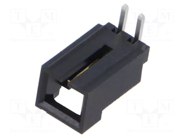 Connector: wire-board; socket; male; PIN: 2; SL; angled 90°; THT MOLEX MX-70553-0106
