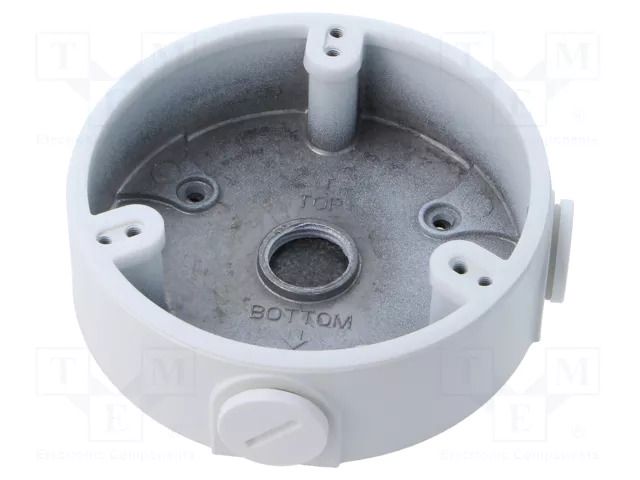 Junction box; Ø110x34mm; white; aluminium; Connection: M20 DAHUA 6939554903526