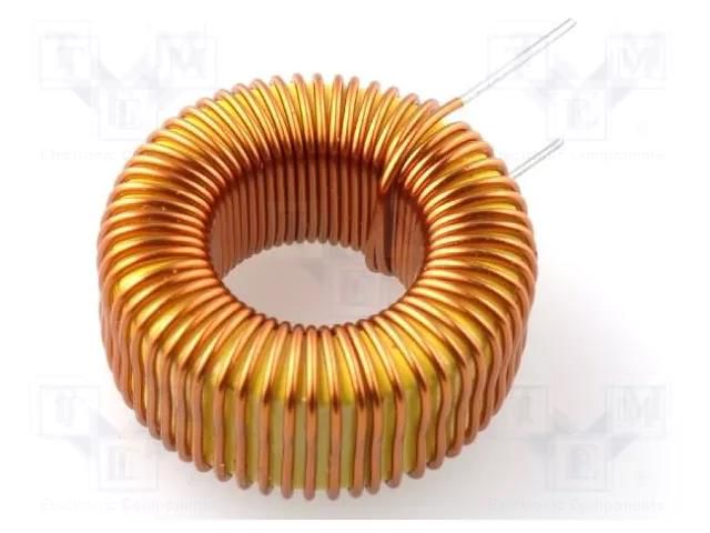 Inductor: wire; THT; 150uH; 3A; 107mΩ; Inductor: toroidal; Ø: 25mm TALEMA DPU150A3