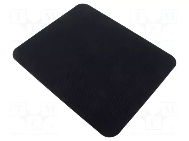 Pad; black; mouse; labelling-friendly surface; 250x210x2mm NATEC NPP-2039/10PACK