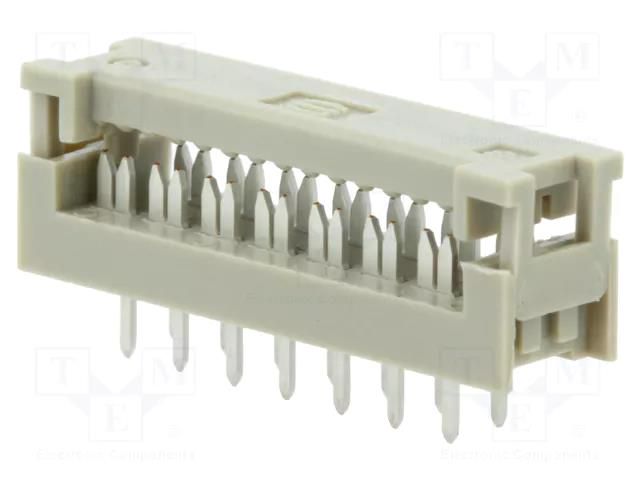 Connector: IDC; PIN: 14; SEK; IDC,THT; for ribbon cable; 2.54mm; 2x7 HARTING 09181149622