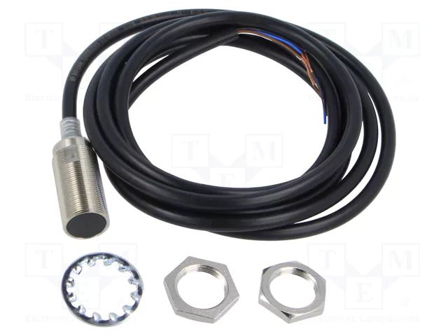 Sensor: inductive; OUT: PNP / NO + NC; 0÷8mm; 10÷30VDC; M18; 2m OMRON E2E-X8B3D18-2M