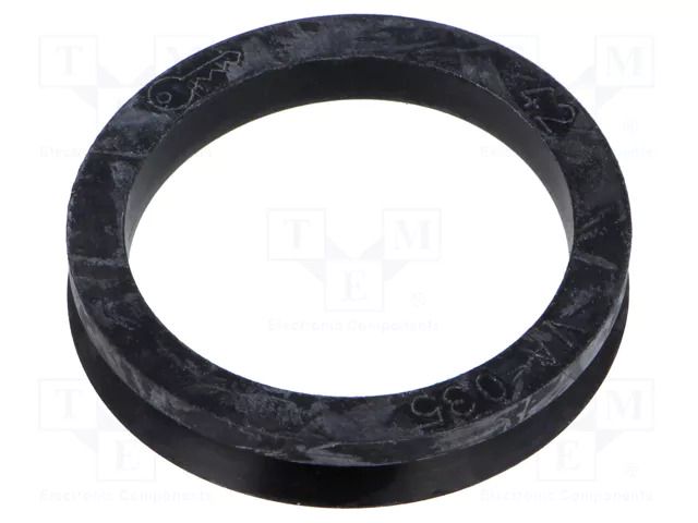 V-ring washer; NBR caoutchouc; Shaft dia: 33÷36mm; L: 7.5mm ORING USZCZELNIENIA TECHNICZNE VA-31X4X7.5N35