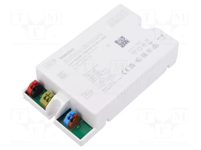 Power supply: switching; LED; 75W; 28÷107VDC; 200÷1050mA; IP20 TRIDONIC 87501192