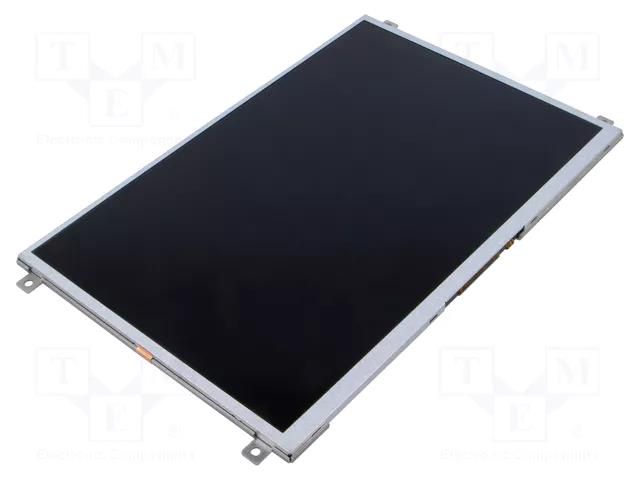Display: TFT; 10.1"; 1280x800; Illumin: LED; RGB; 1000cd/m2; 5VDC Riverdi SM-RVT101HVDFWN00
