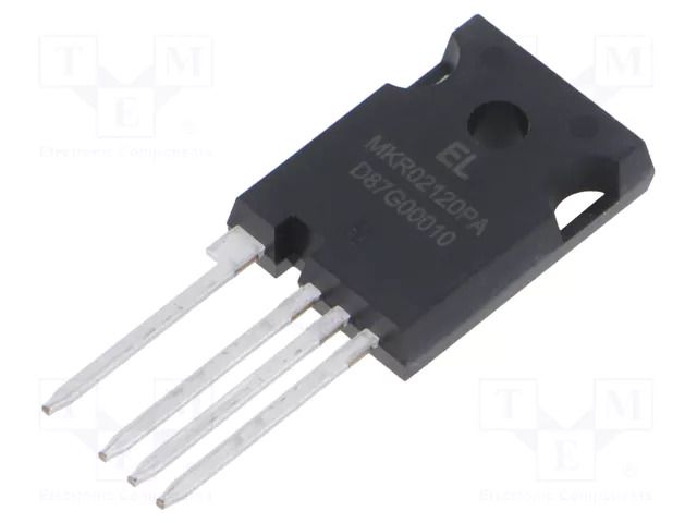 Transistor: N-MOSFET; SiC; unipolar; 1.2kV; 90A; Idm: 231A; 465W EVERLIGHT EL-MAKR02120PA