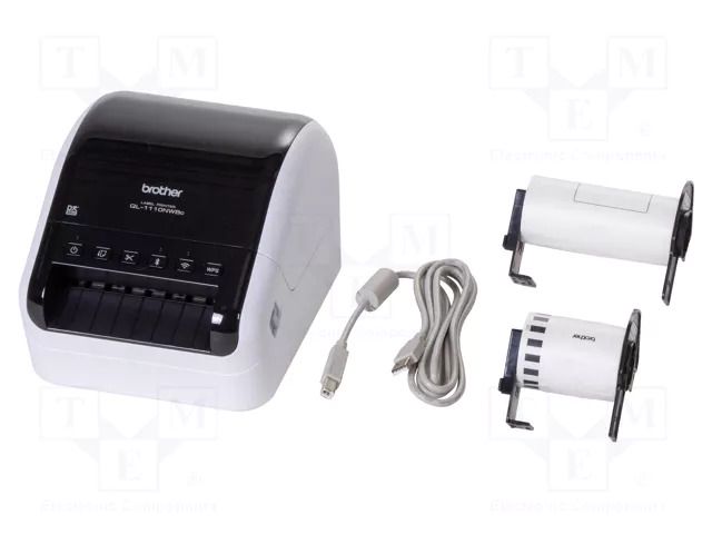 Label printer; Interface: Bluetooth,Ethernet,USB 2.0,WiFi BROTHER BR-QL1110NWB