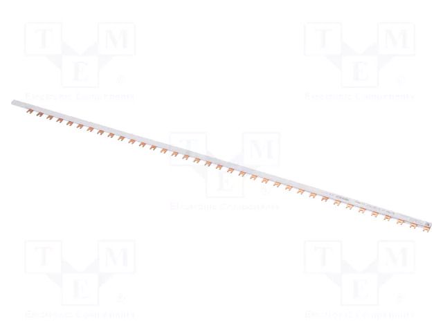 Busbar; 16mm2; Poles: 1; Urated: 400V; fork; Pitch: 27mm; L: 1000mm PAWBOL E.4116/36STVW