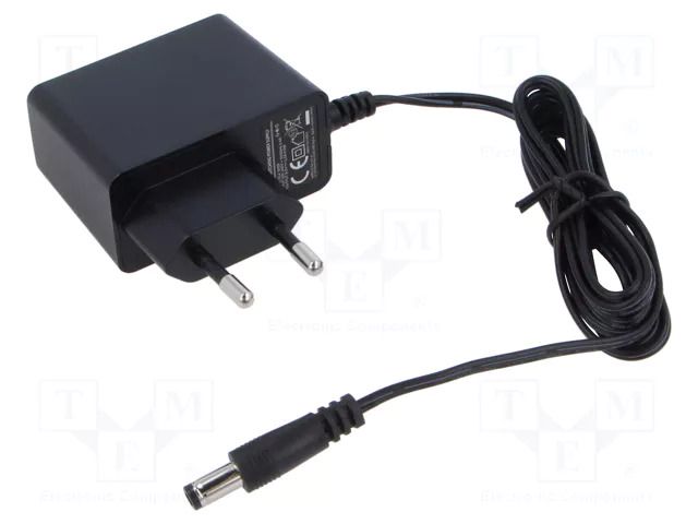 Power supply: switching; mains,plug-in; 9VDC; 1A; 9W; Out: 5,5/2,5 ESPE E12-0909-251