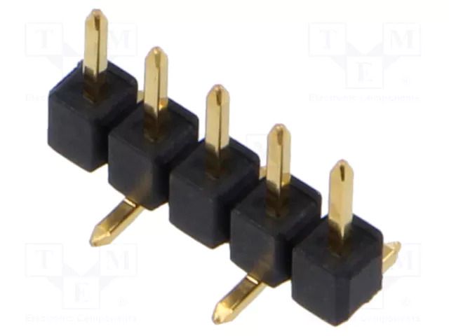 Connector: pin strips; socket; female; PIN: 8; THT; 1.5A; 60V; MK 201 FISCHER ELEKTRONIK MK.201.8.G