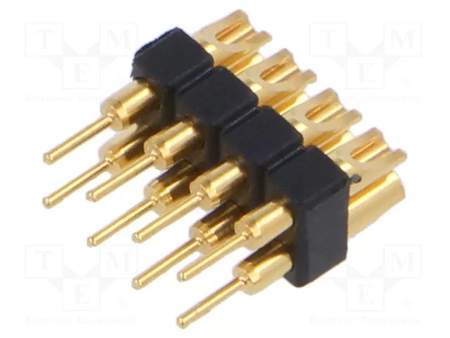 Connector: pin strips; pin header; MK 204; PIN: 8; straight; 2.54mm FISCHER ELEKTRONIK MK204.8.G