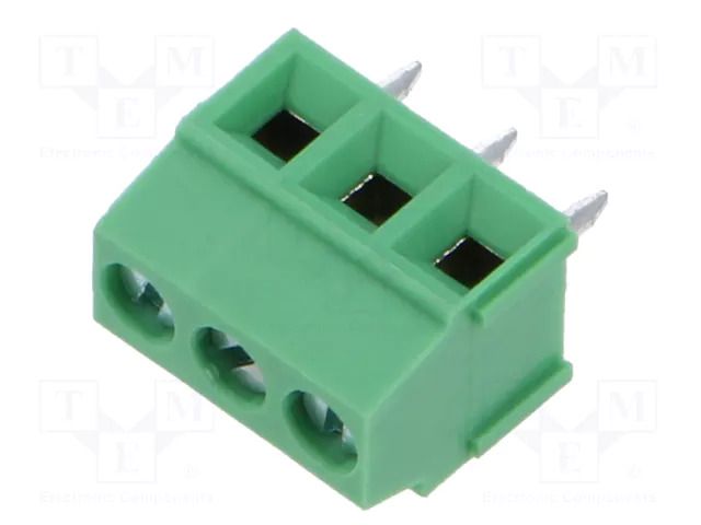 Connector: PCB terminal block; terminal; 10A; 300V; PIN: 3; on PCBs AMPHENOL ANYTEK YO0301500000G