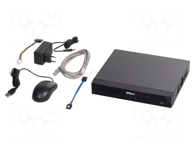 Accessories: video recorder; 260x232.5x47.6mm; black; -10÷55°C DAHUA 6923172584274