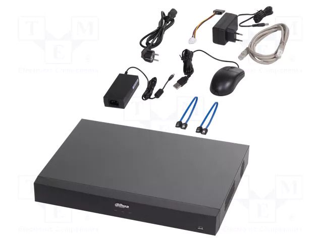 Accessories: video recorder; 375x284.3x53mm; black; -10÷55°C DAHUA 6923172585608