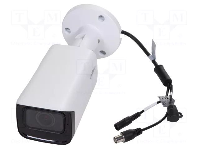 Camera: CCTV IP; Dim: 244.1x90.4x90.4mm; white-black; -30÷60°C DAHUA 6939554946622