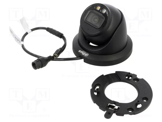 Camera: CCTV IP; Kind of camera: twistable; 4Mpx; Angle: 95°; black DAHUA 6923172578624