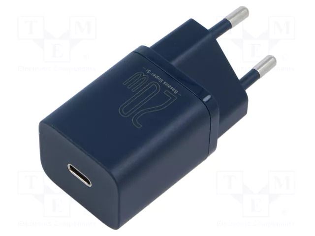 Power supply: switching; mains,plug-in; 5÷9VDC; 20W; 41x34x28mm BASEUS CCSUP-B03