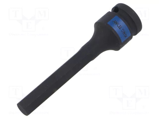 Socket; hex key,socket spanner,impact; HEX 10mm; 1/2" KING TONY KT-406510M