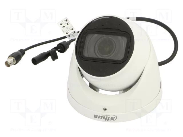 Camera: CCTV IP; Dim: Ø122x104.8mm; white-black; -30÷60°C; IP67 DAHUA 6939554946585