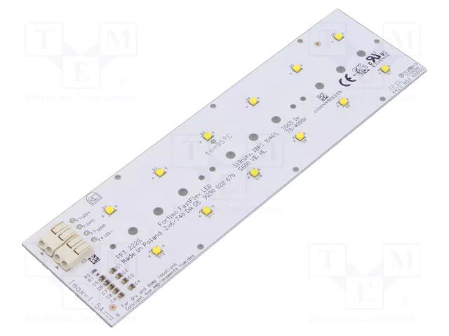 LED strip; W: 49.5mm; L: 172.2mm; No.of diodes: 12; CRImin: 70; 4000K PHILIPS 929002867006