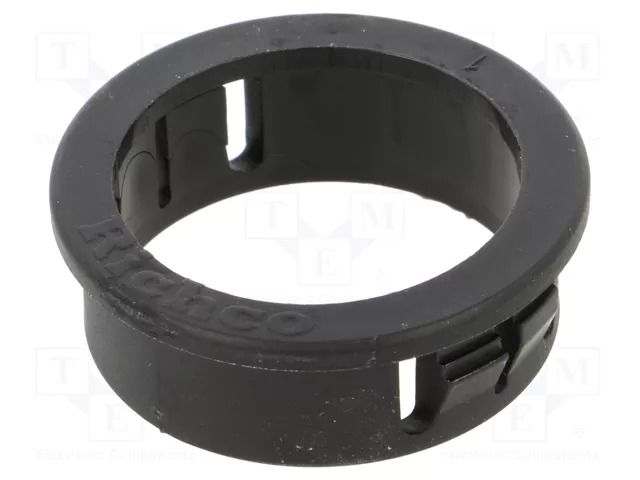 Grommet; Ømount.hole: 30mm; Øhole: 25mm; black; UL94V-2; PGSB-2530 ESSENTRA ESS-10316252