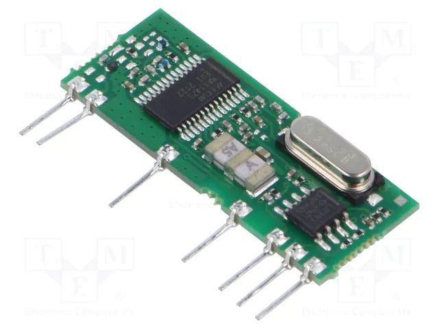 Module: RF; FM receiver; AM,OOK; 433.92MHz; -113dBm; 5VDC; 7.5mA AUREL RX-4MM5/FX