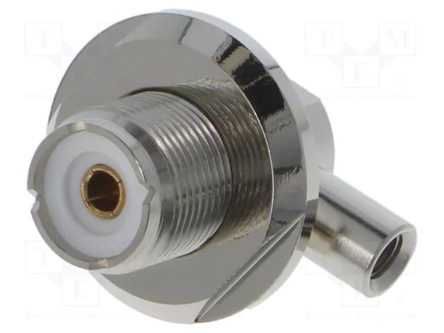 Connector: UHF (SO-239); socket; female; straight; PS; 50Ω; RG58 HONGKONG XINYA ELECTRONICS CO.,LTD R-810