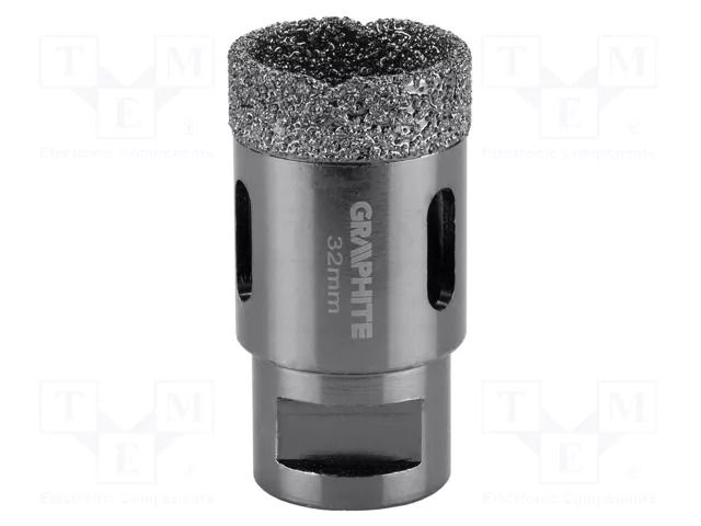 Diamond hole saw; 32mm; glaze,ceramic tile; Thread: M14 GRAPHITE 55H309
