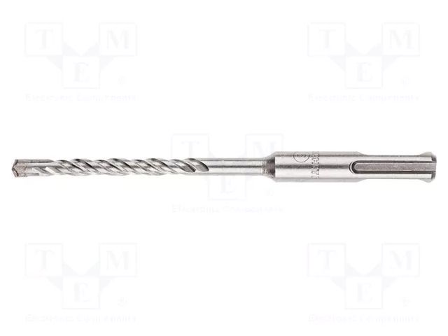 Drill bit; for concrete; Ø: 6mm; L: 110mm; SDS-Plus®; QUADRO GRAPHITE 57H406