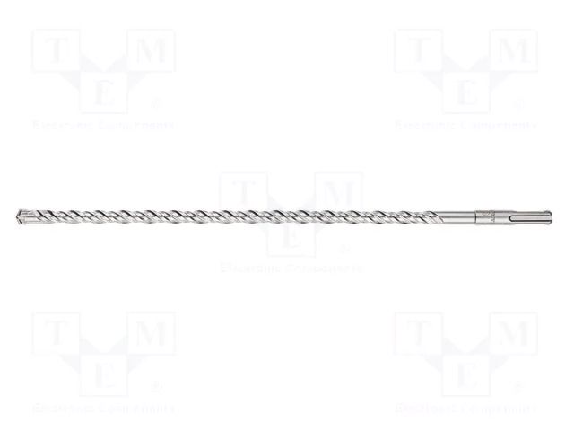 Drill bit; for concrete; Ø: 10mm; L: 350mm; SDS-Plus®; QUADRO GRAPHITE 57H430