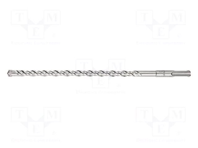 Drill bit; for concrete; Ø: 10mm; L: 260mm; SDS-Plus®; QUADRO GRAPHITE 57H428