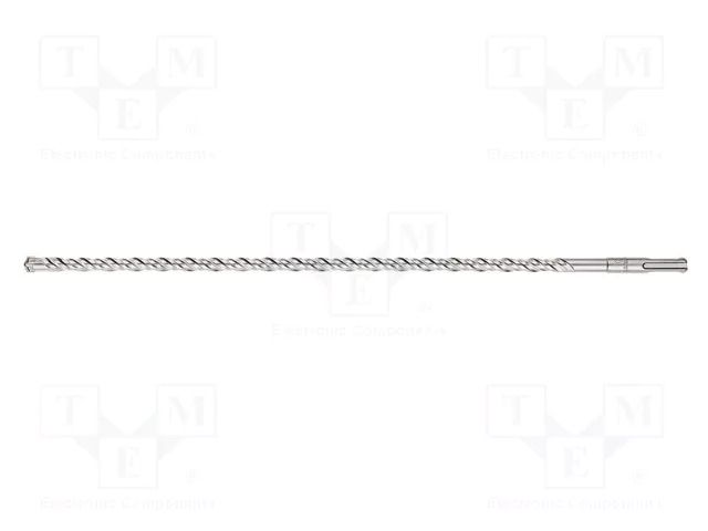 Drill bit; for concrete; Ø: 10mm; L: 400mm; SDS-Plus®; QUADRO GRAPHITE 57H432