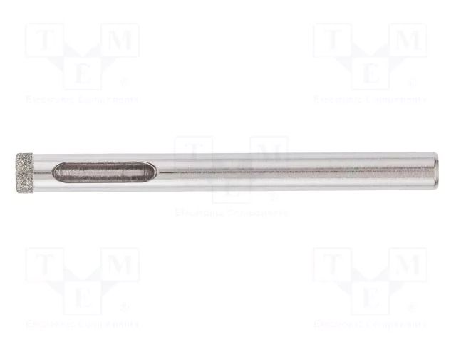 Drill bit; Ø: 8mm; Drill Bit: diamond; for stoneware GRAPHITE 57H279