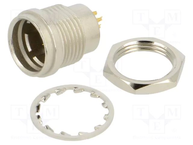 Connector: circular; socket; male; HR25; 1A; PIN: 6; straight; 30VAC HIROSE HR25A-7R-6P