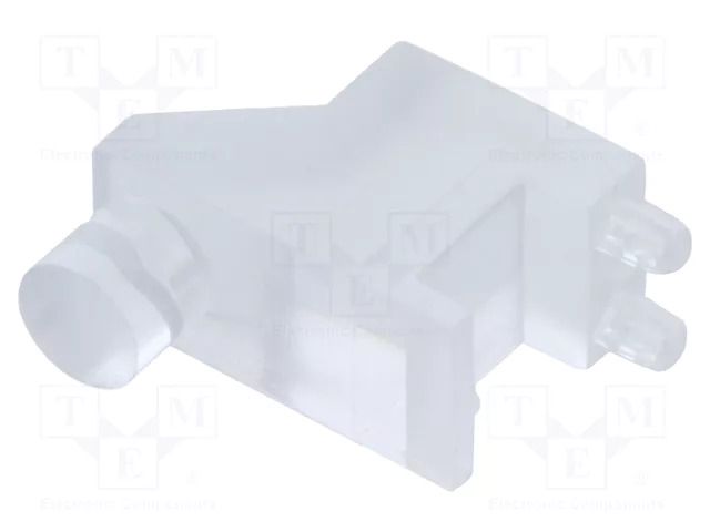 Fiber for LED; Ø3mm; Front: flat; angular,with PCB mounting BIVAR SLP3-300-100-F