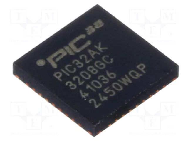IC: PIC microcontroller; 32kB; 200MHz; 3÷3.6VDC; SMD; VQFN36; tube MICROCHIP TECHNOLOGY 32AK3208GC41036IM7