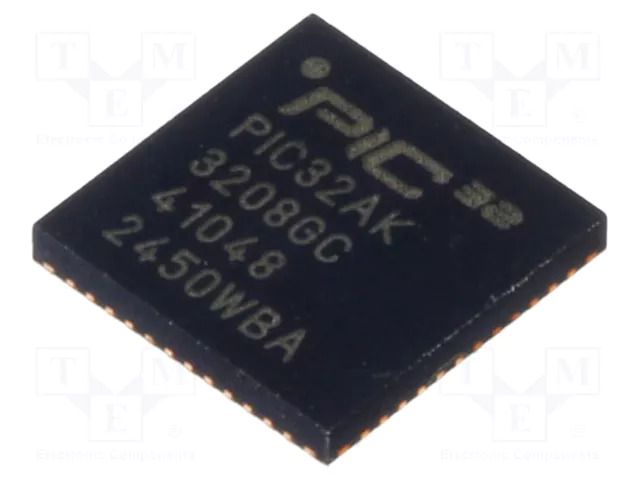 IC: PIC microcontroller; 32kB; 200MHz; 3÷3.6VDC; SMD; VQFN48; tube MICROCHIP TECHNOLOGY 32AK3208GC41048IM7