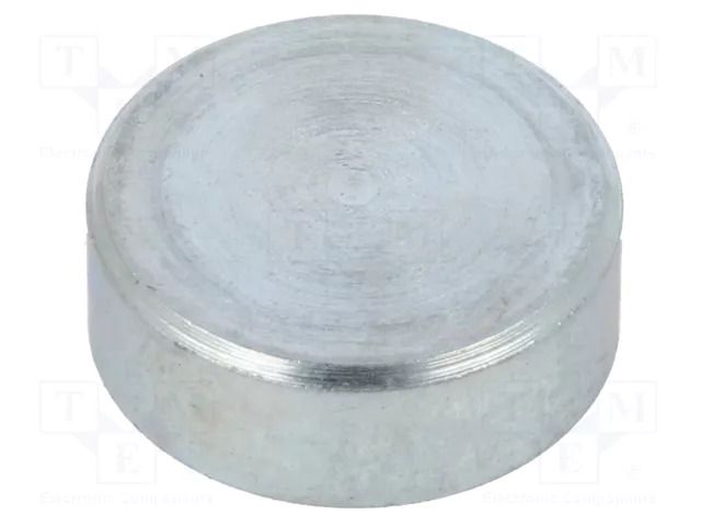 Magnet: permanent; samarium, cobalt; 40N; Ø: 13mm; H: 4.5mm; steel ELESA+GANTER GN50.1-SC-13-4.5