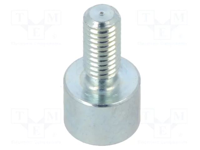 Magnet: permanent; neodymium; 5N; Ø: 6mm; H: 4.5mm; steel; steel ELESA+GANTER GN50.3-ND-6-M3