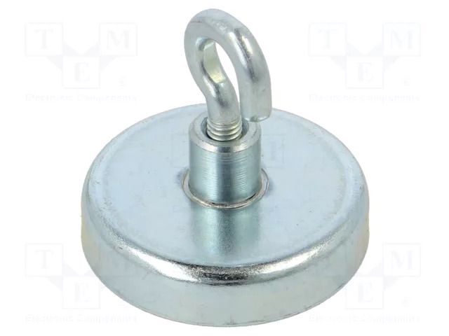 Magnet: permanent; hard ferrite; 80N; 32mm; with hook ELESA+GANTER GN50.6-HF-32-A