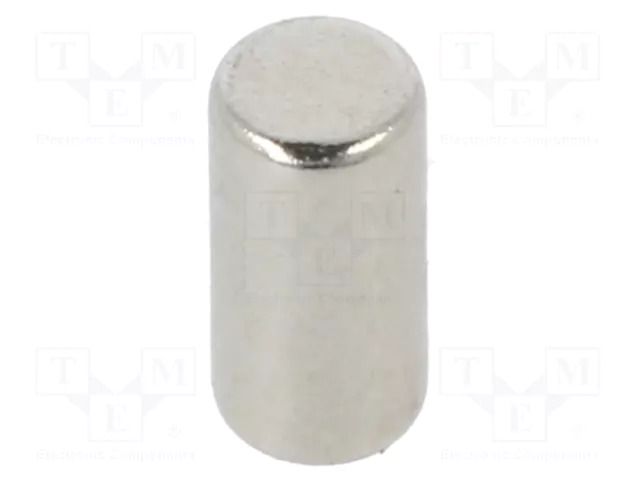 Magnet: permanent; neodymium; 2.5N; Ø: 3mm; H: 6mm ELESA+GANTER GN55.2-ND-3-6