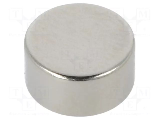 Magnet: permanent; neodymium; 21N; Ø: 10mm; H: 5mm ELESA+GANTER GN55.2-ND-10-5