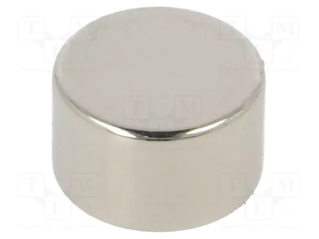 Magnet: permanent; neodymium; 25N; Ø: 10mm; H: 6mm ELESA+GANTER GN55.2-ND-10-6