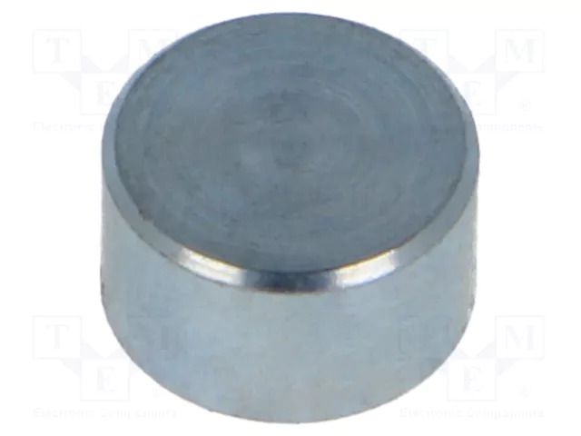 Magnet: permanent; samarium, cobalt; 11N; Ø: 8mm; H: 4.5mm; steel ELESA+GANTER GN50.1-SC-8-4.5