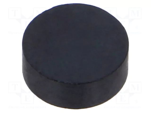 Magnet: permanent; hard ferrite; 2.5N; Ø: 10.7mm; H: 4mm ELESA+GANTER GN55.2-HF-10.7-4