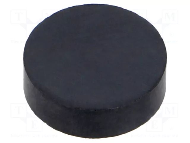 Magnet: permanent; hard ferrite; 6N; Ø: 20mm; H: 6mm ELESA+GANTER GN55.2-HF-20-6