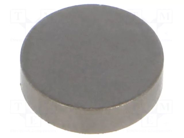 Magnet: permanent; samarium, cobalt; 22N; Ø: 15mm; H: 4mm ELESA+GANTER GN55.2-SC-15-4