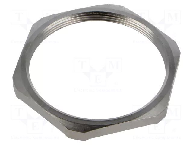 Nut; with earthing; M63; brass; 70mm; Thread: metric; Pitch: 1.5 HELUKABEL HELU-90172